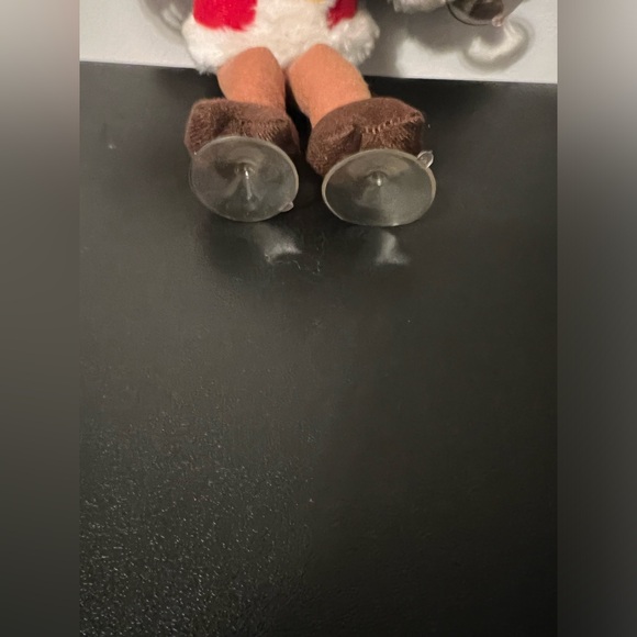 Santa Rocky Bullwinkle Stuffed Animal Suction Cup Car Window Christmas Plush LN - Picture 2 of 7